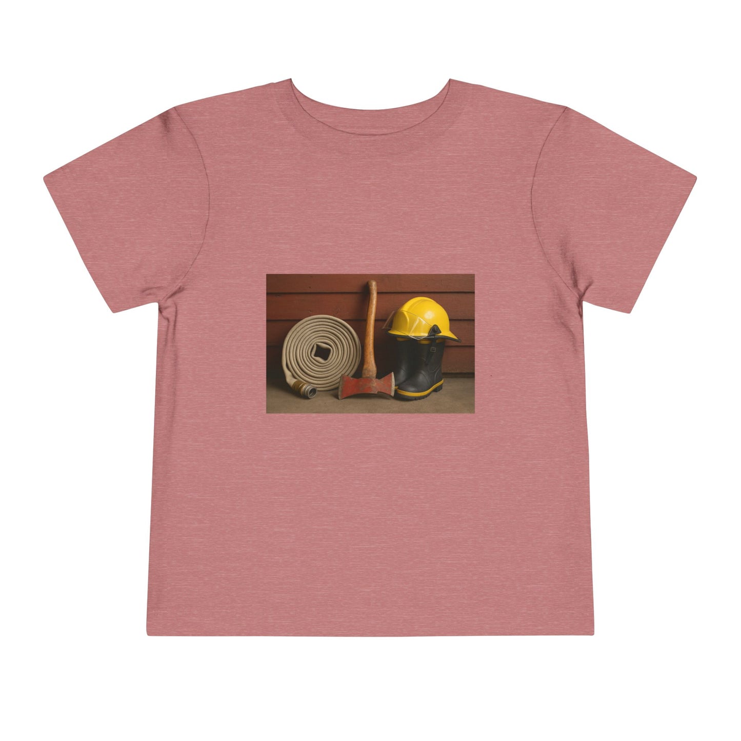Fire/Rescue Appreciation Toddler Unisex Short Sleeve Crewneck Tee