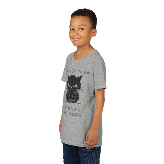 KITTEN Me Youth Unisex Short Sleeve Crewneck Tee