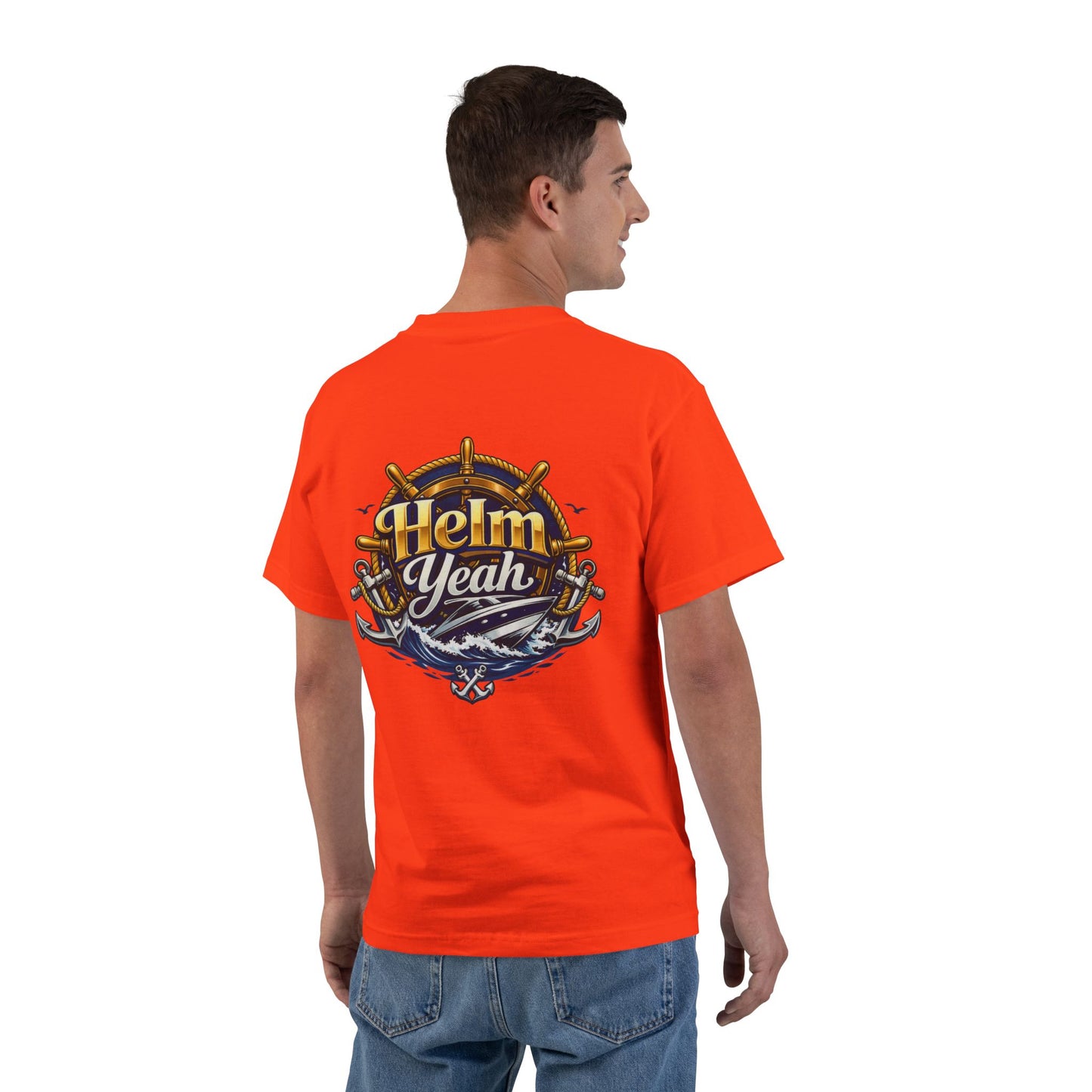 Helm Yeah Men's Short-Sleeve Crewneck Tee