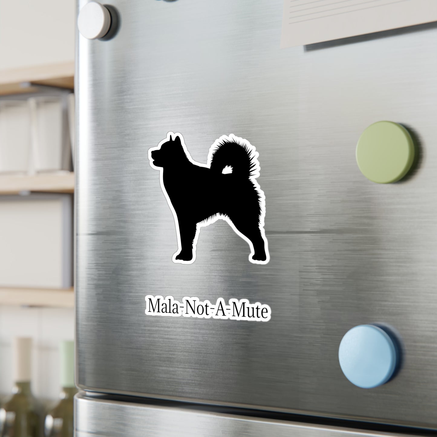 Mala-Not-A-Mute Vinyl Decal