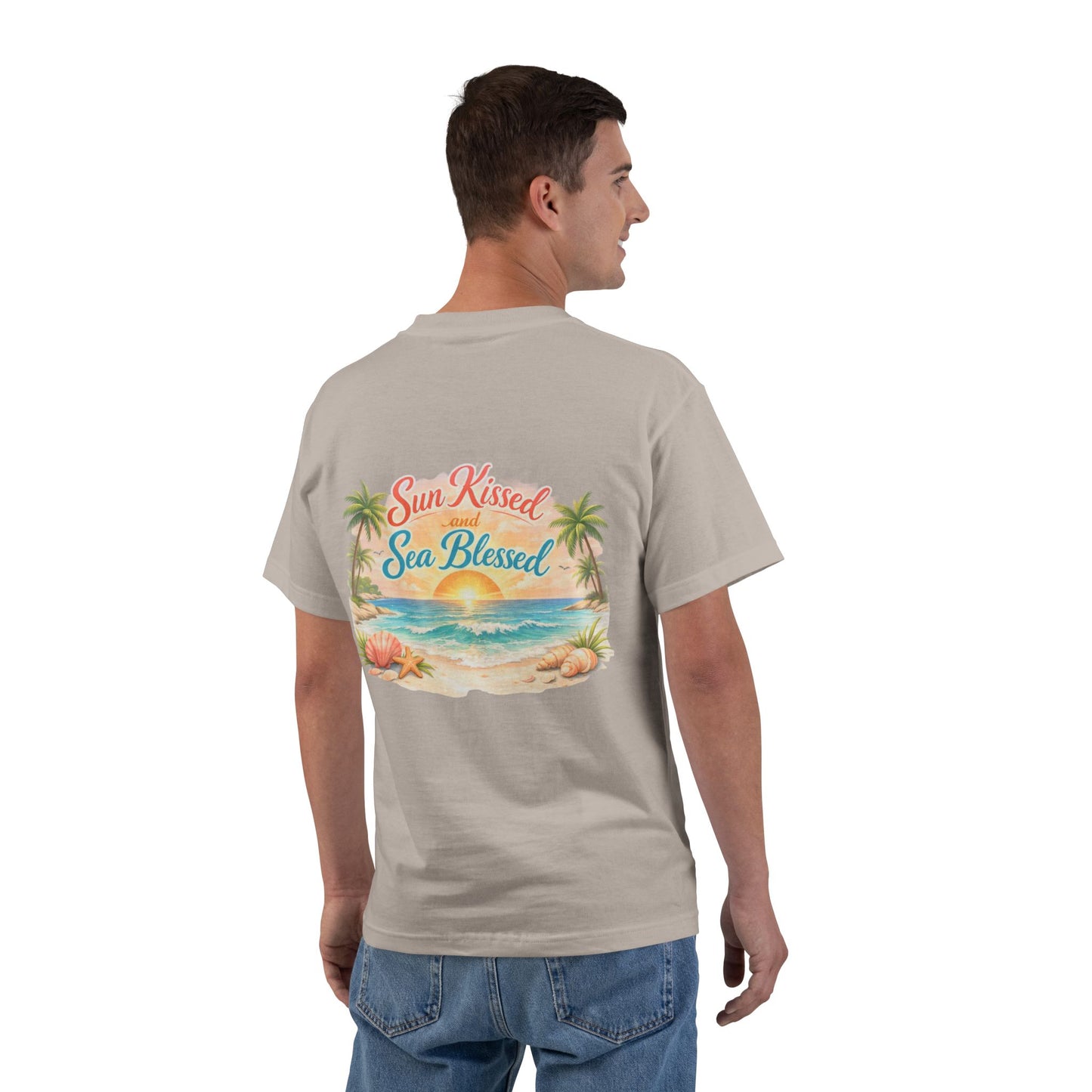 Sun Kissed Men's Short-Sleeve Crewneck Tee