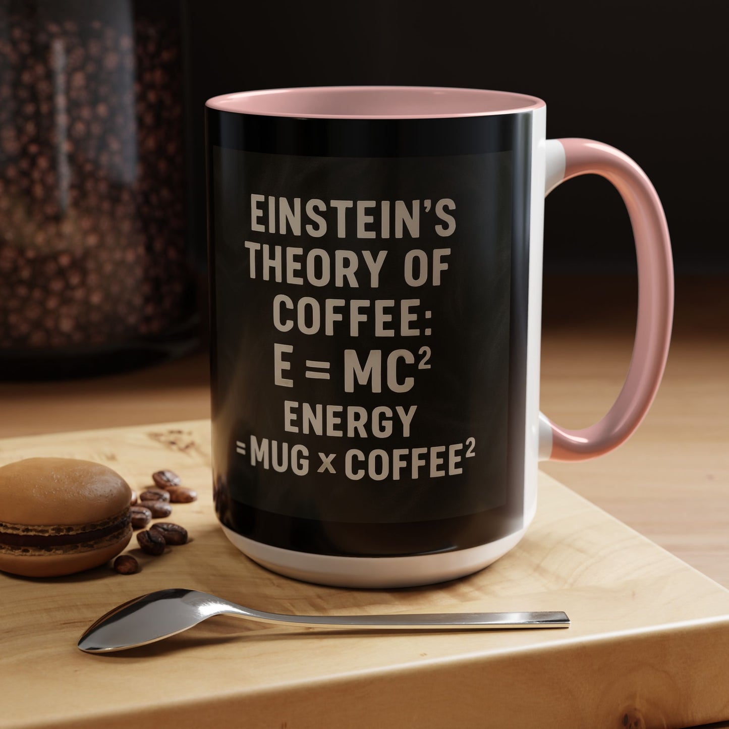 Einstein's Theory Of Coffee 2-Tone Coffee Mug