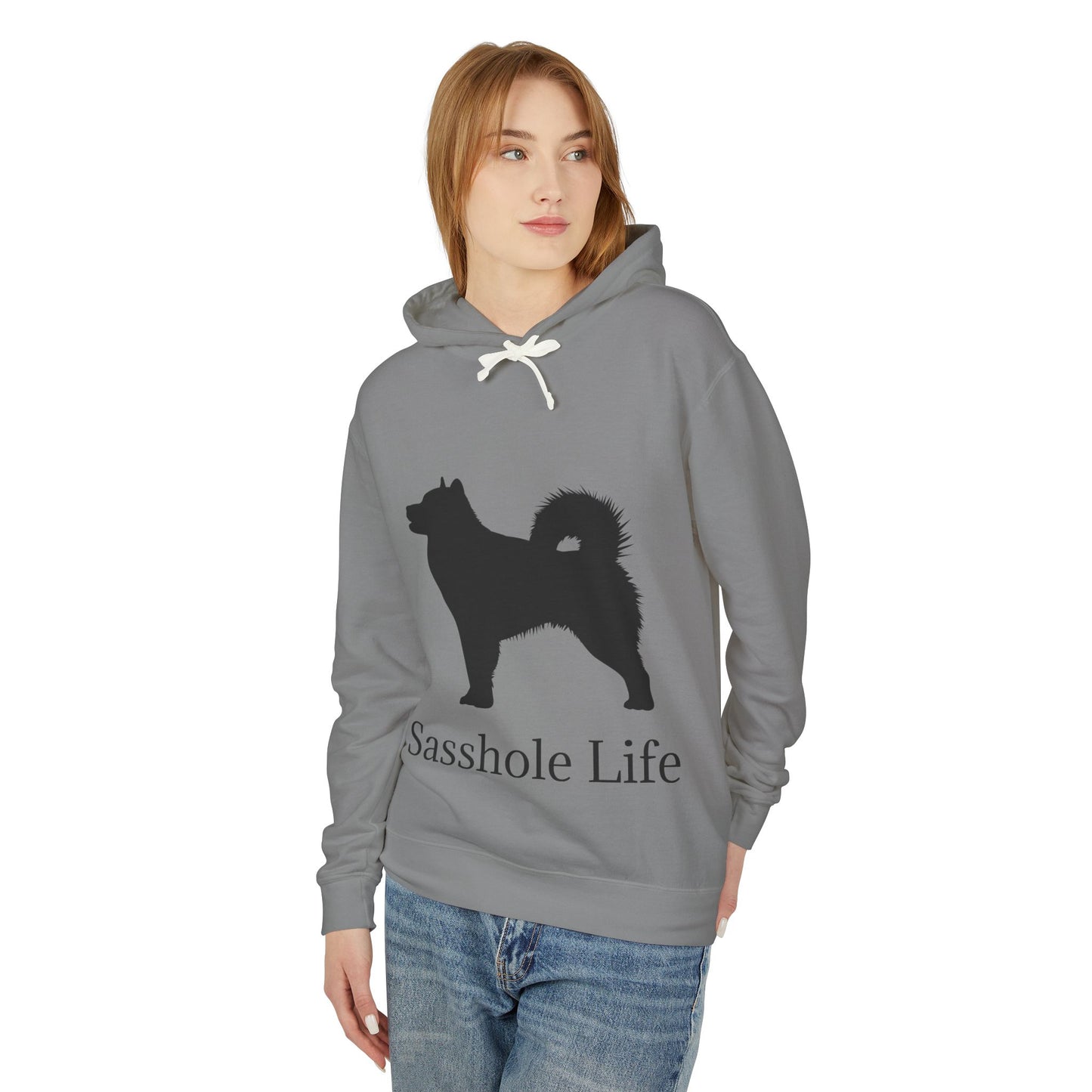 Sasshole Life Unisex Lightweight Hoodie