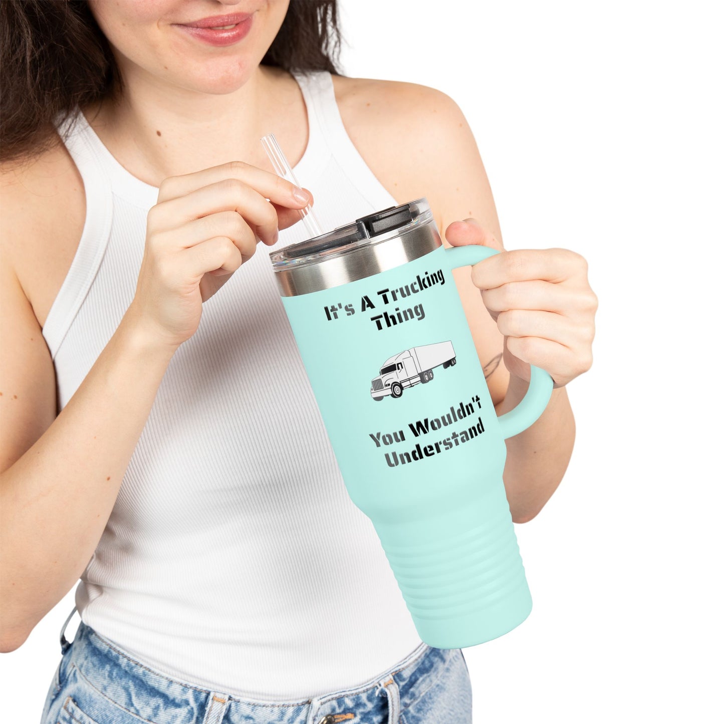 Trucking Thing Insulated Travel Mug