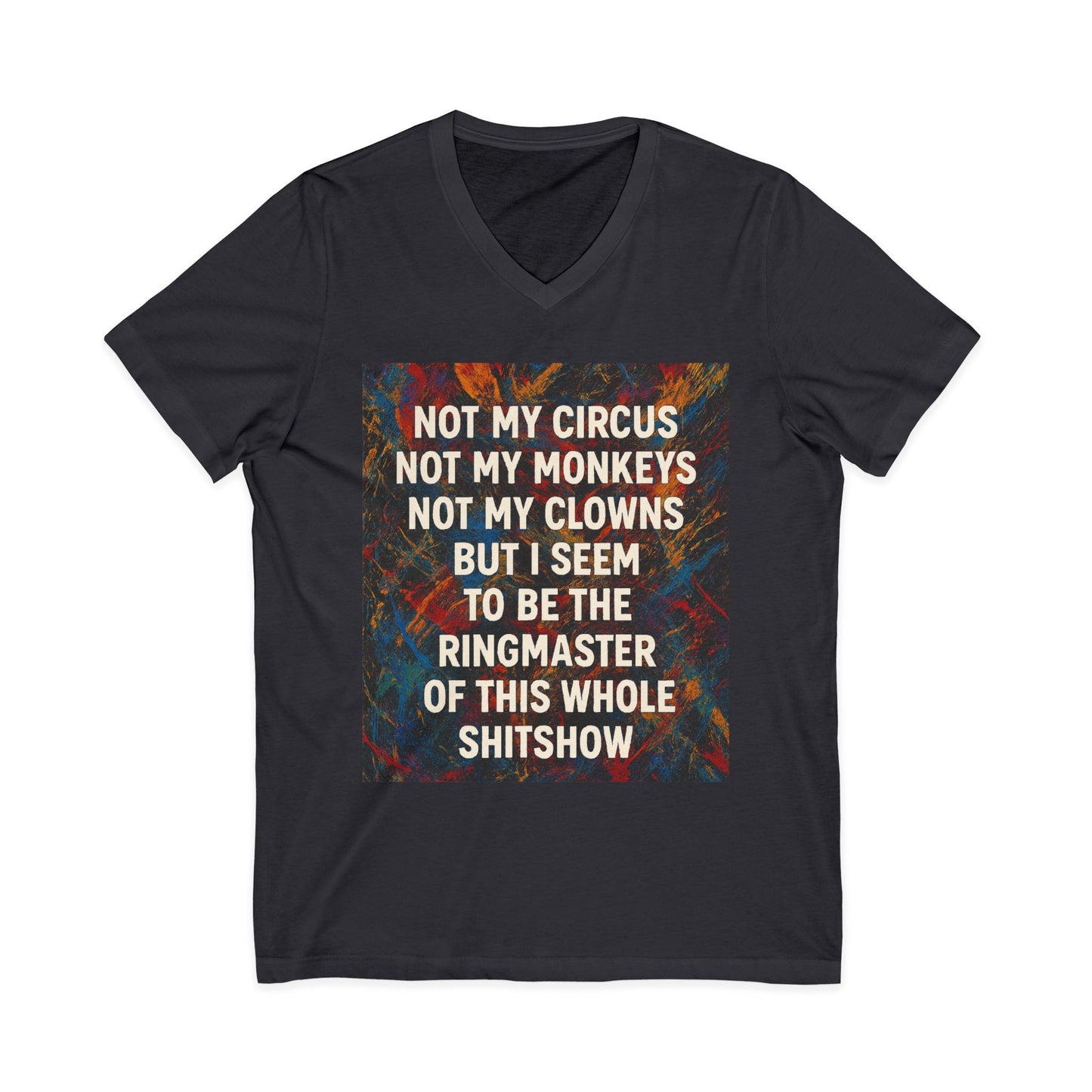 Ringmaster Unisex Short Sleeve V-Neck Tee