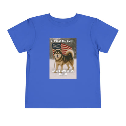 All-American Breed Toddler Unisex Short Sleeve Crewneck Tee
