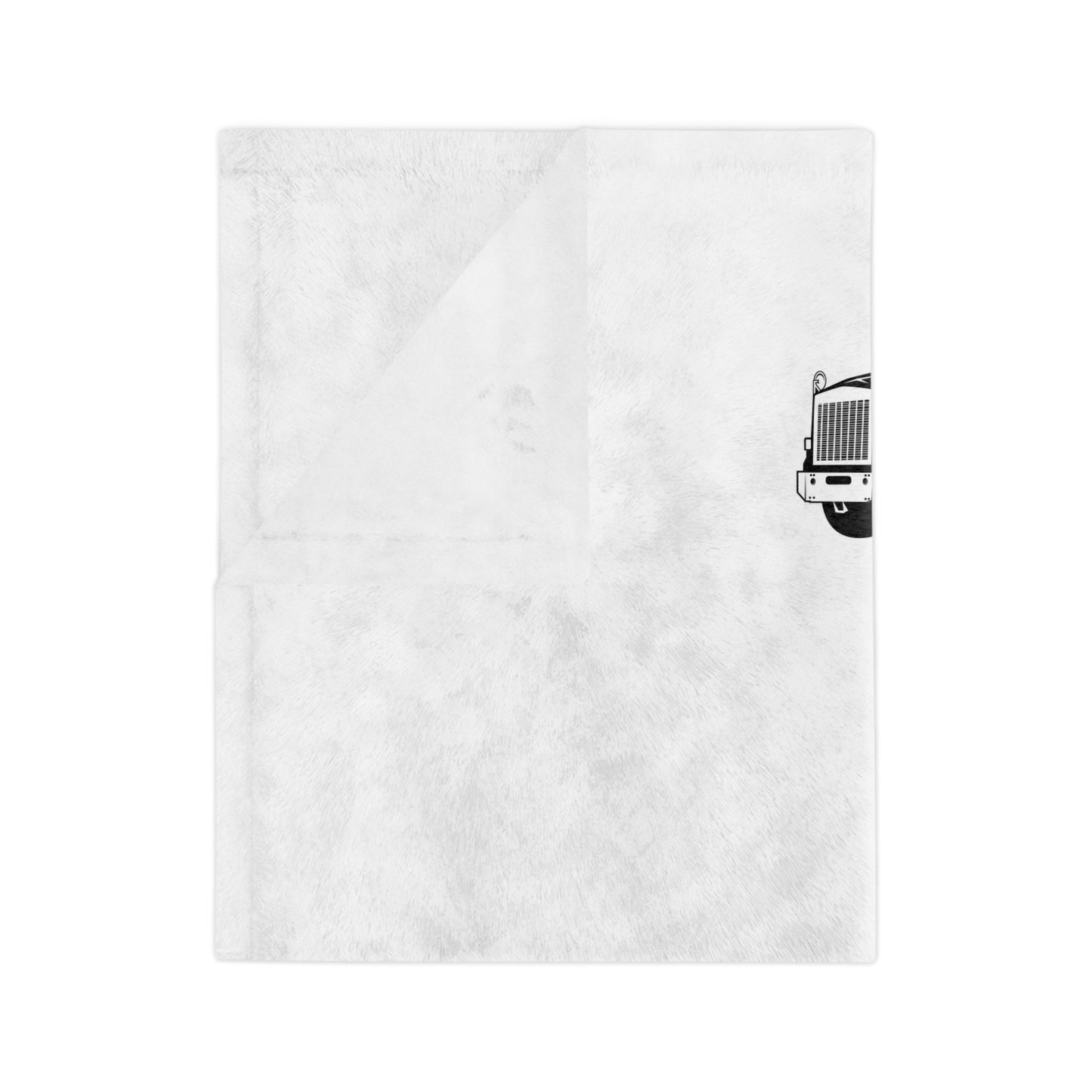 Heavy Tow Truck Velveteen Microfiber Blanket