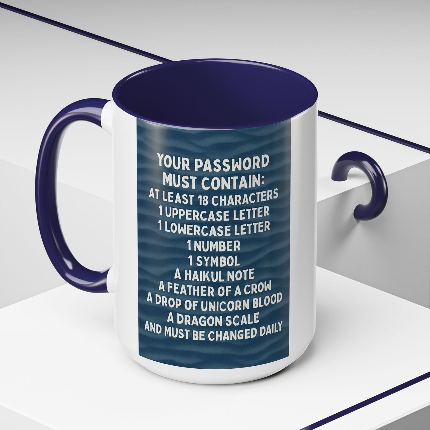 Password 2-Tone Coffee Mug