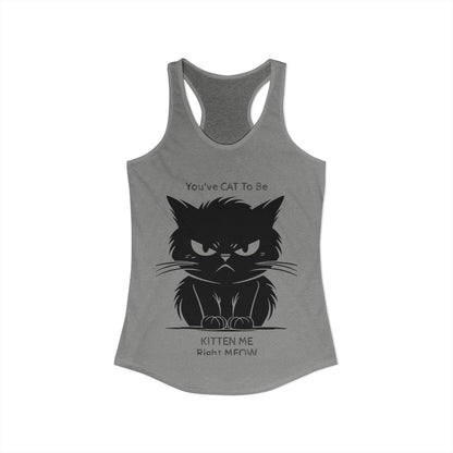 KITTEN Me Women's Racerback Tank