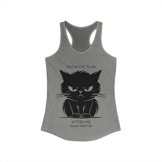 KITTEN Me Women's Racerback Tank