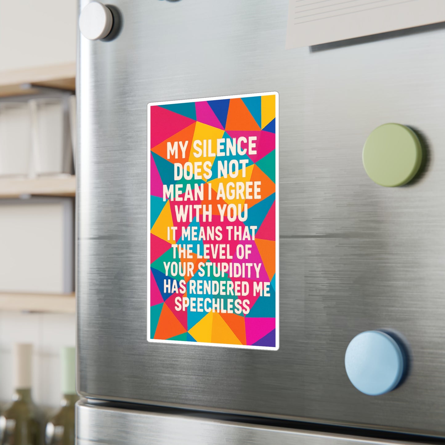 Speechless Vinyl Decal