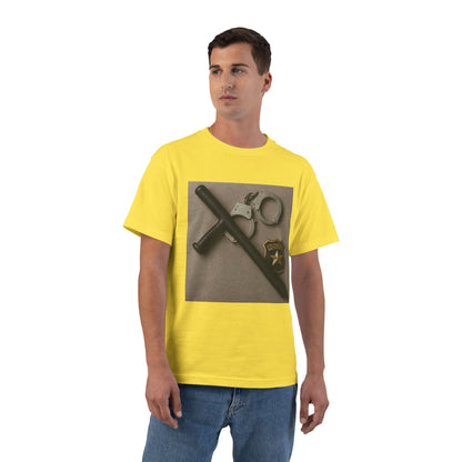 Law Enforcement Appreciation Men's Short-Sleeve Crewneck Tee