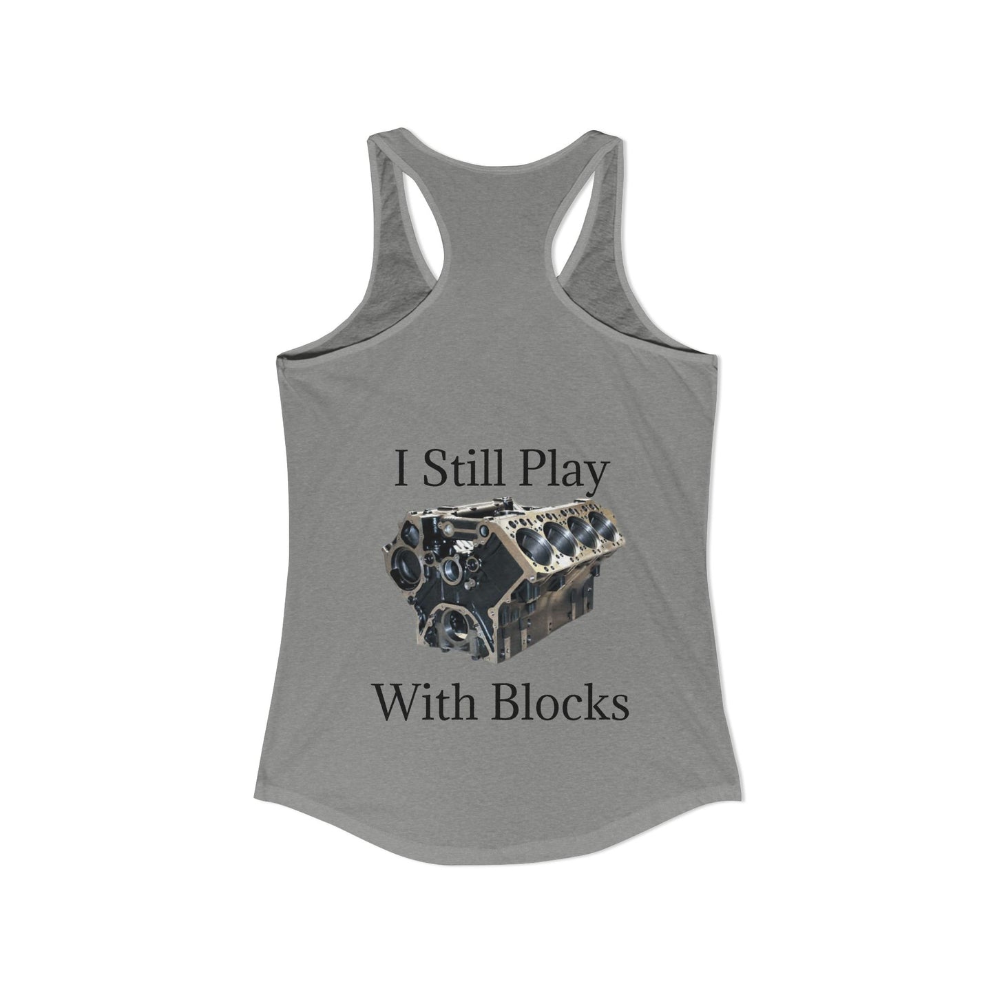 Play With Blocks Women's Racerback Tank