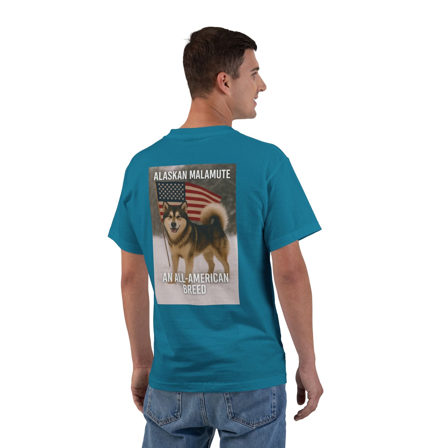 All-American Breed Men's Short-Sleeve Crewneck Tee