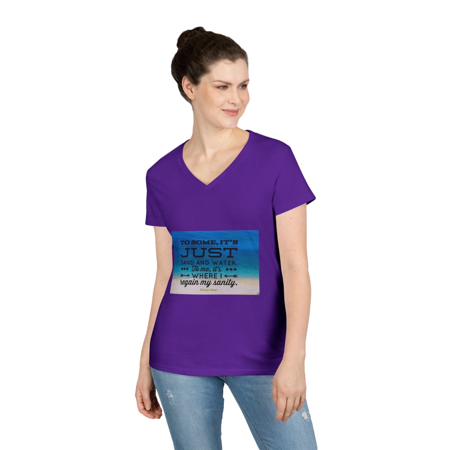 Dr. Beach Women's V-Neck T-Shirt