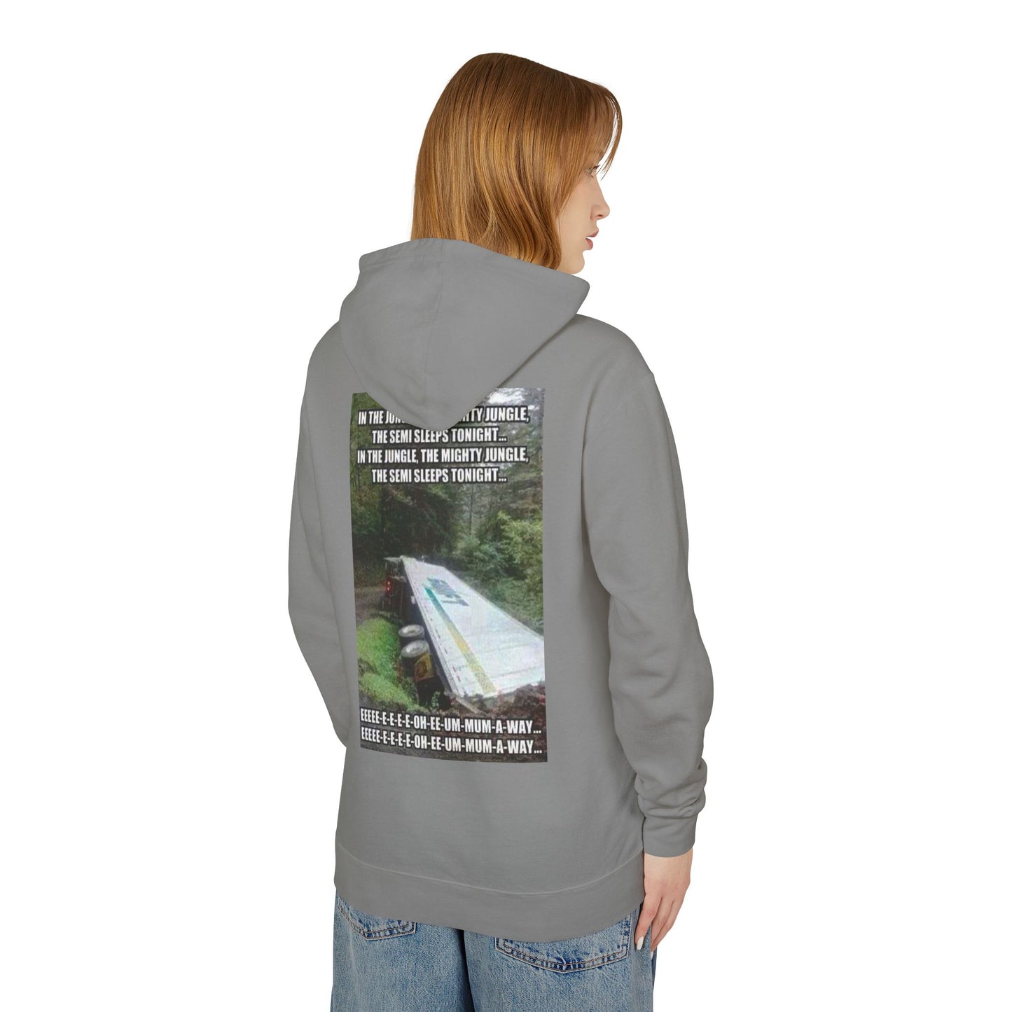 Semi Sleeps Unisex Lightweight Hoodie