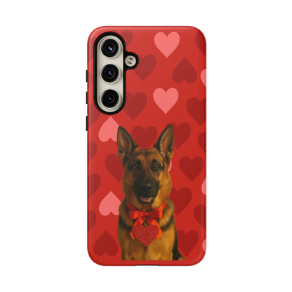 Cupid's Companion German Shepherd Samsung Case