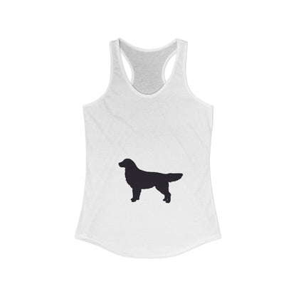 Golden Silhouette Women's Racerback Tank