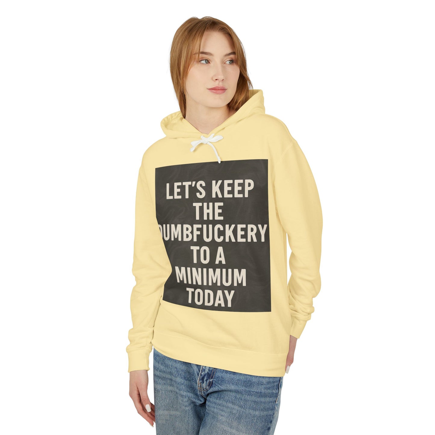 Dumbfuckery Unisex Lightweight Hoodie