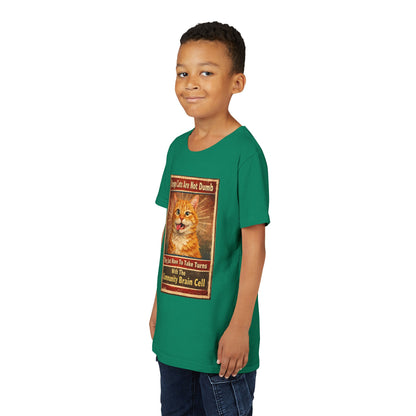 Community Brain Cell Youth Unisex Short Sleeve Crewneck Tee