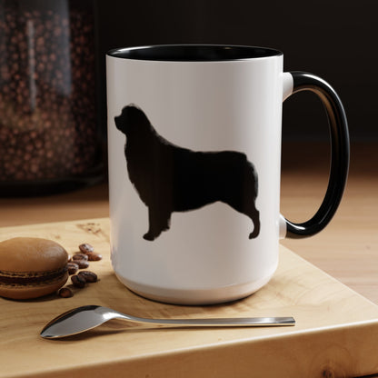 Aussie Silhouette 2-Tone Coffee Mug