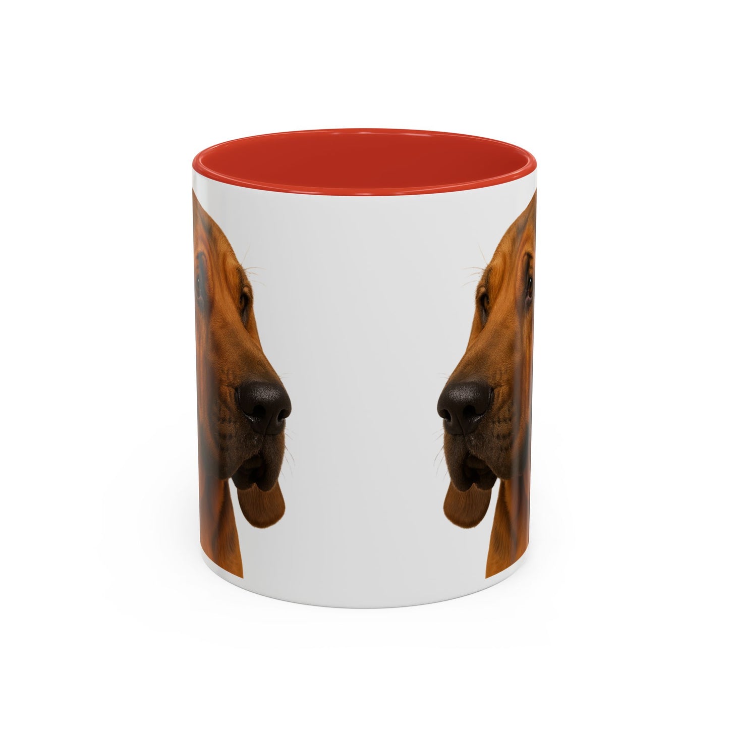 Bloodhound Head 2-Tone Coffee Mug