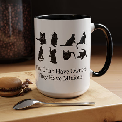 Cat Minions 2-Tone Coffee Mug