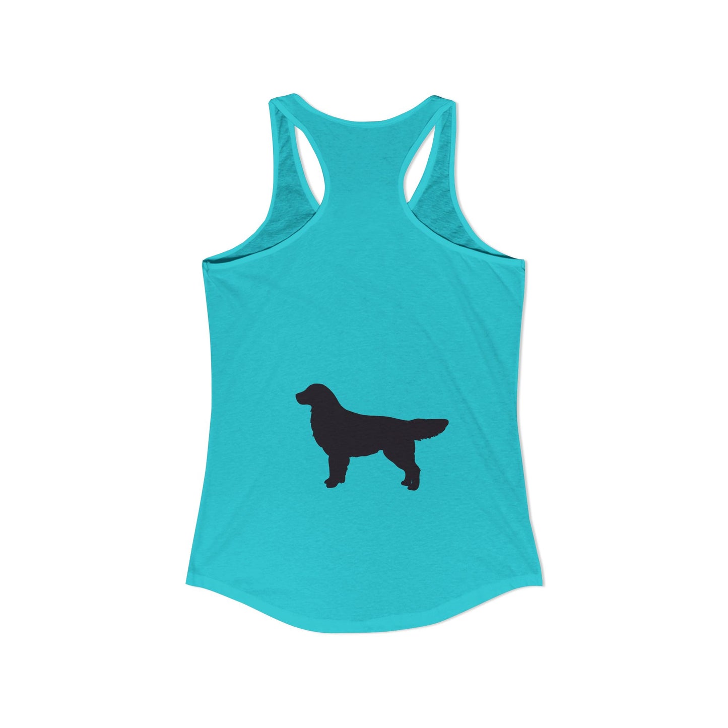 Golden Silhouette Women's Racerback Tank