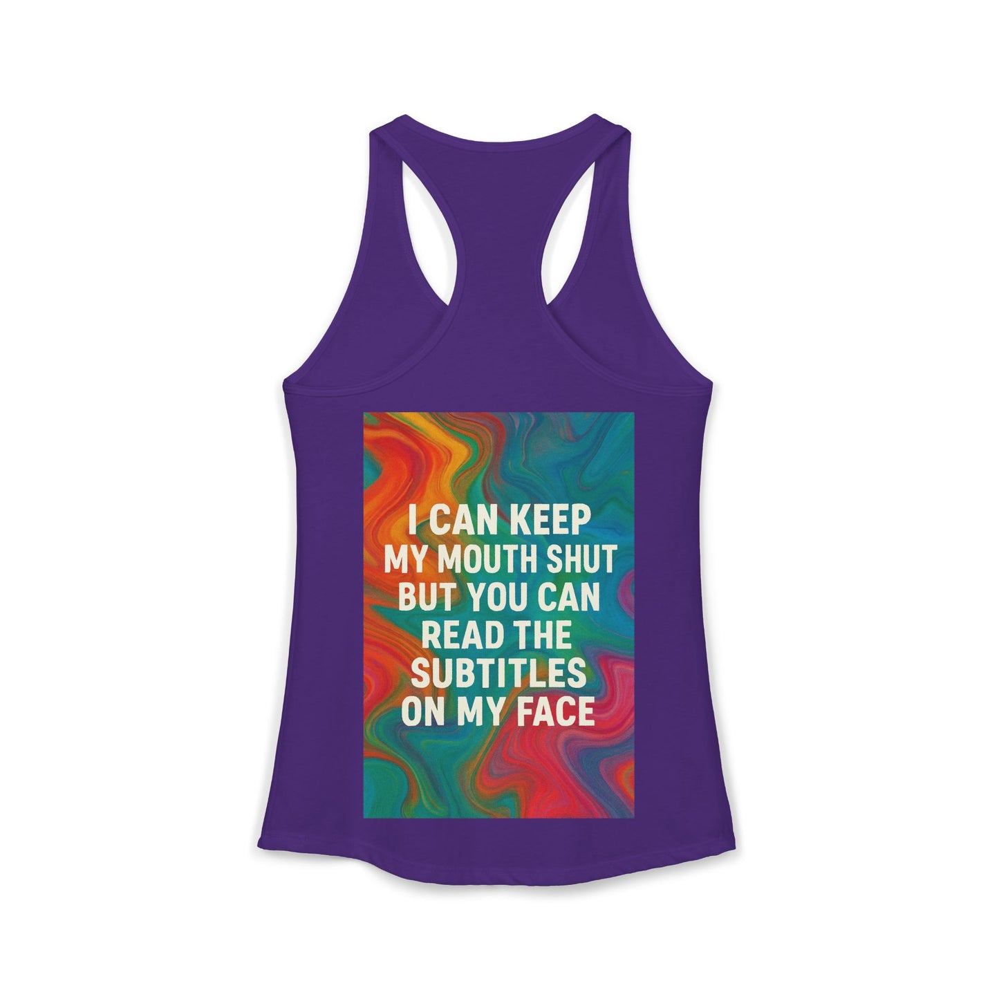 Subtitles Women's Racerback Tank