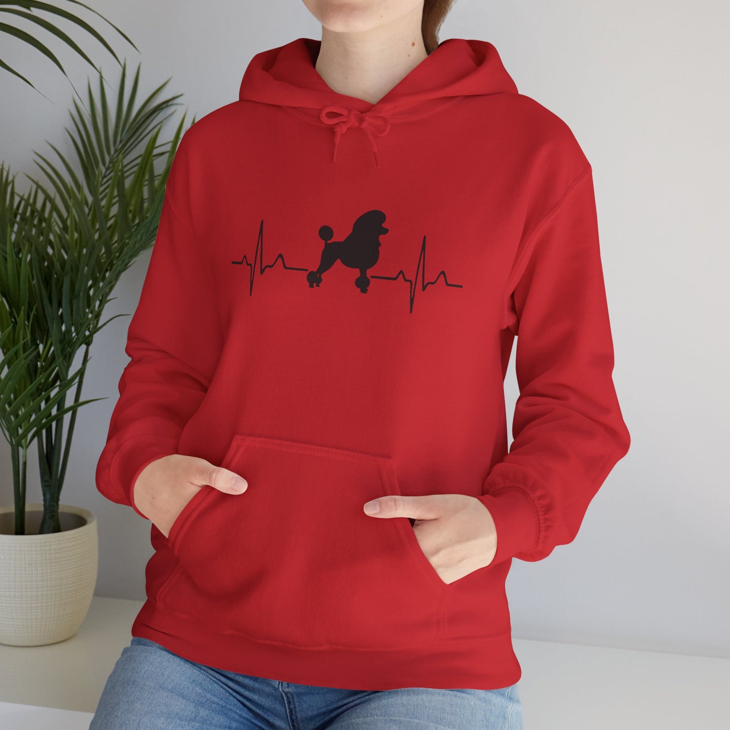 My Heart Beats For Poodles Unisex Hoodie