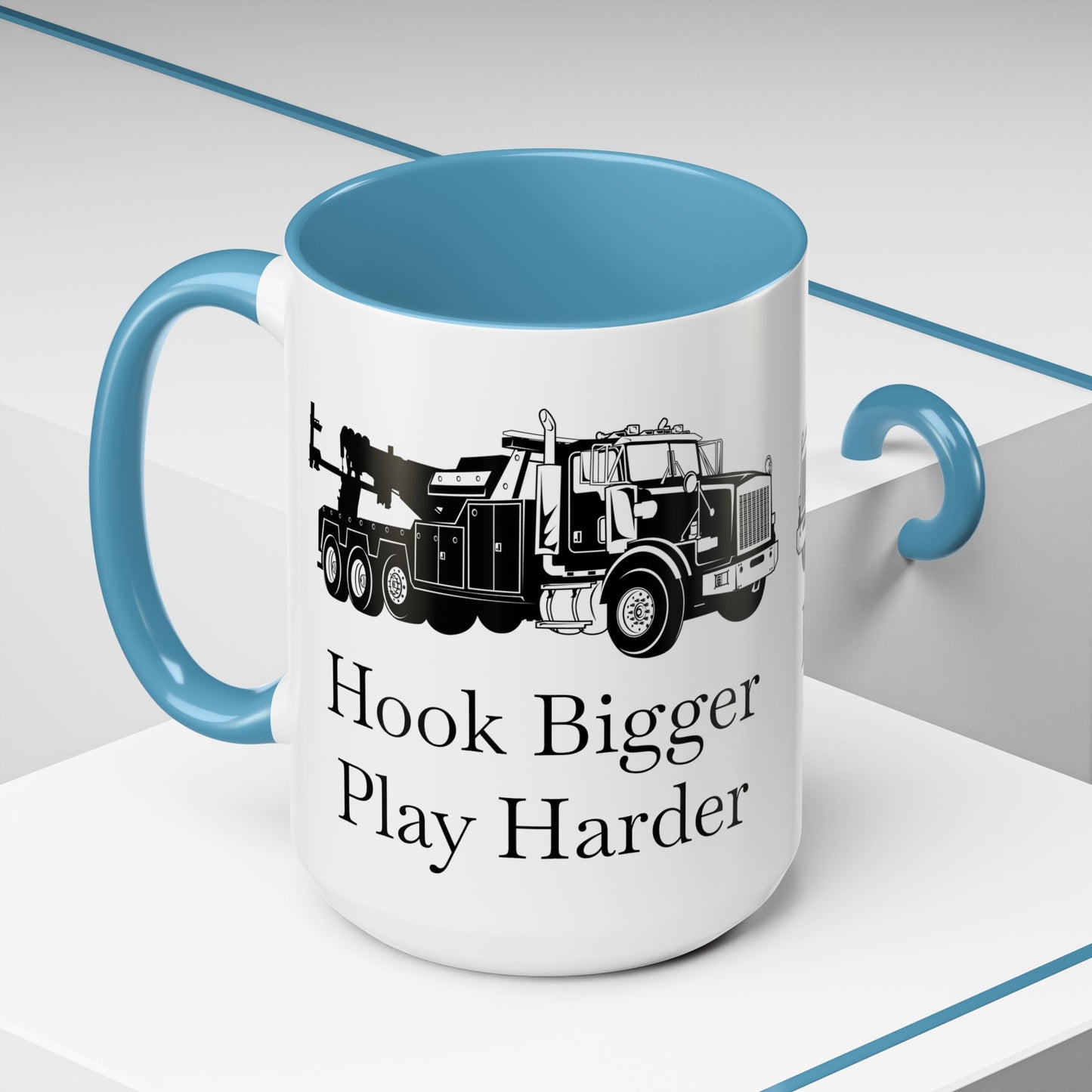 Hook Bigger 2-Tone Coffee Mug