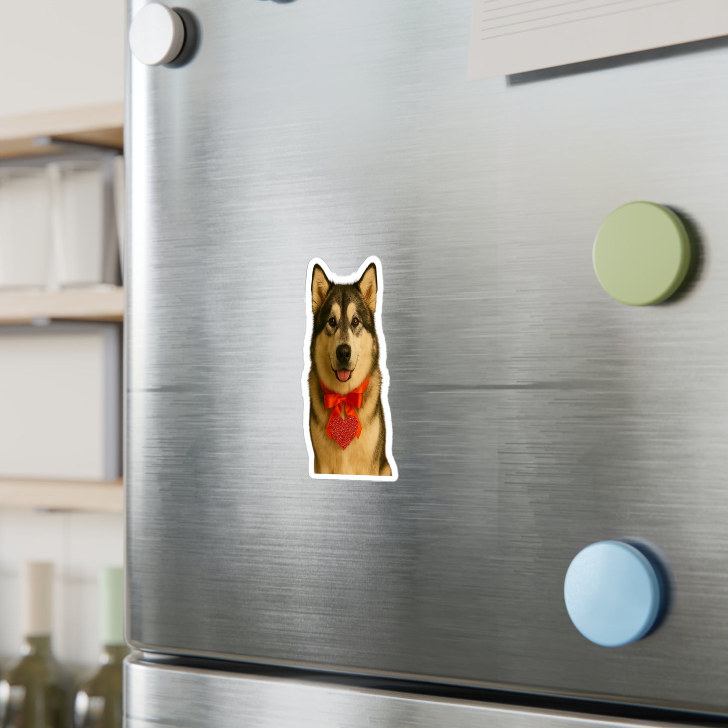 Cupid's Companion Malamute Vinyl Decal