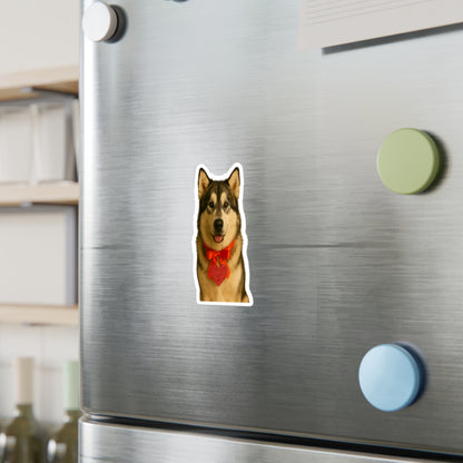 Cupid's Companion Malamute Vinyl Decal