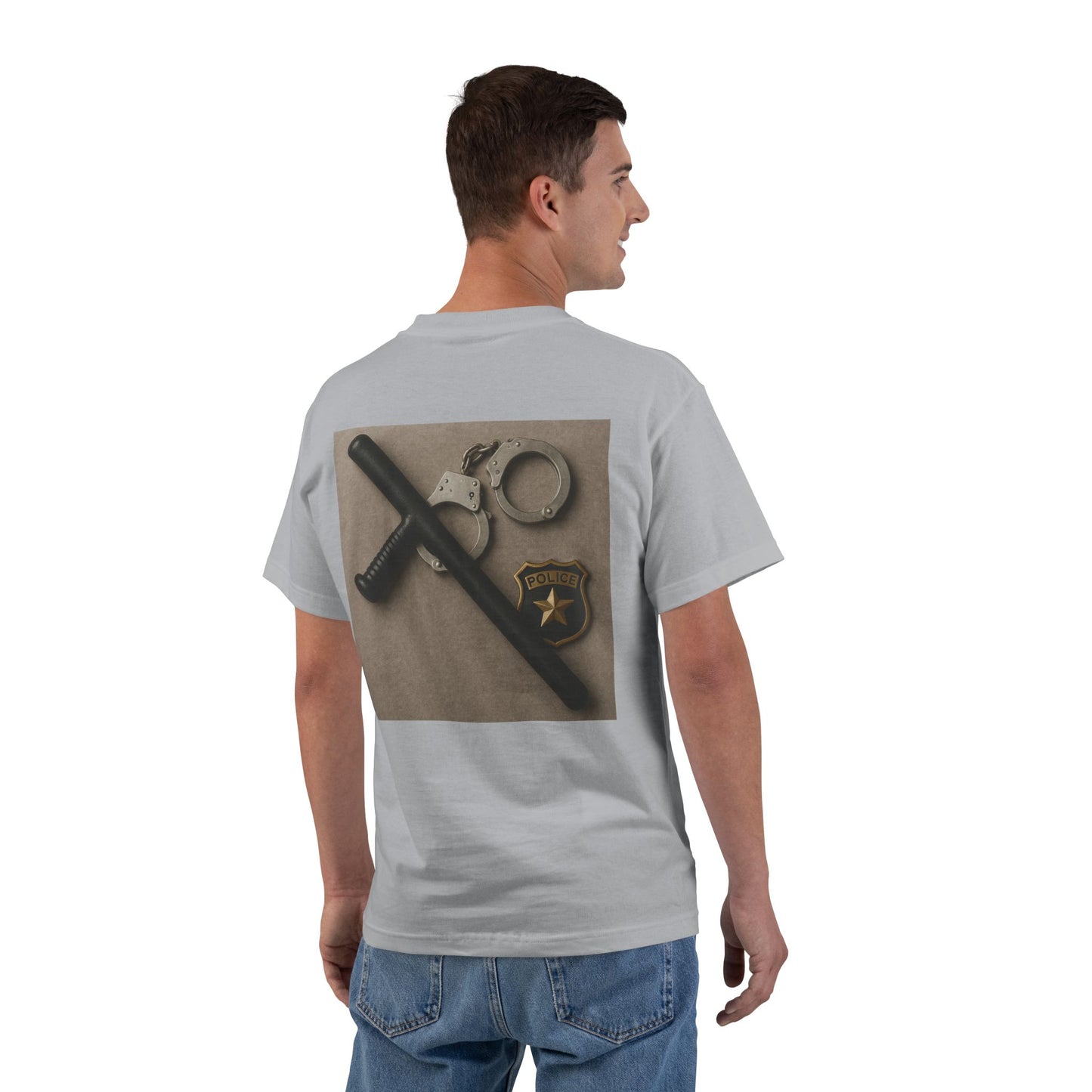Law Enforcement Appreciation Men's Short-Sleeve Crewneck Tee