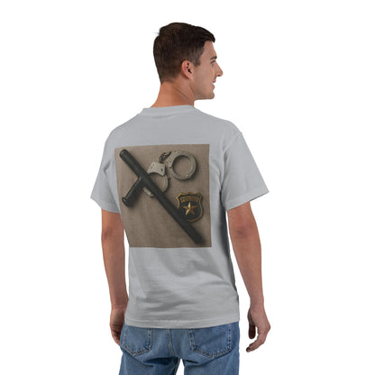 Law Enforcement Appreciation Men's Short-Sleeve Crewneck Tee