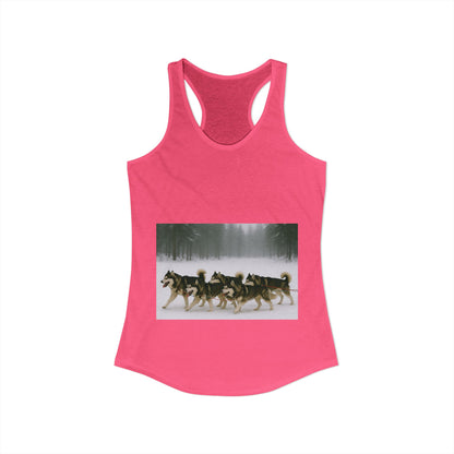 Mush On Women's Racerback Tank