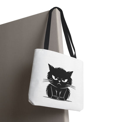 Angry Cat Tote Bag