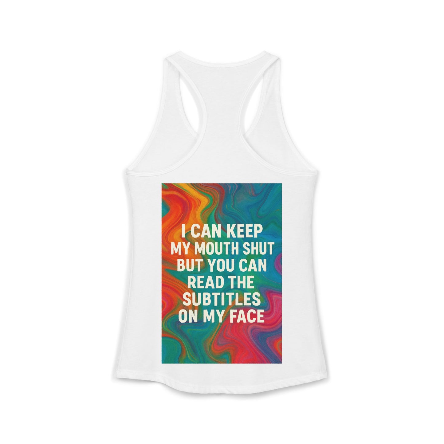 Subtitles Women's Racerback Tank
