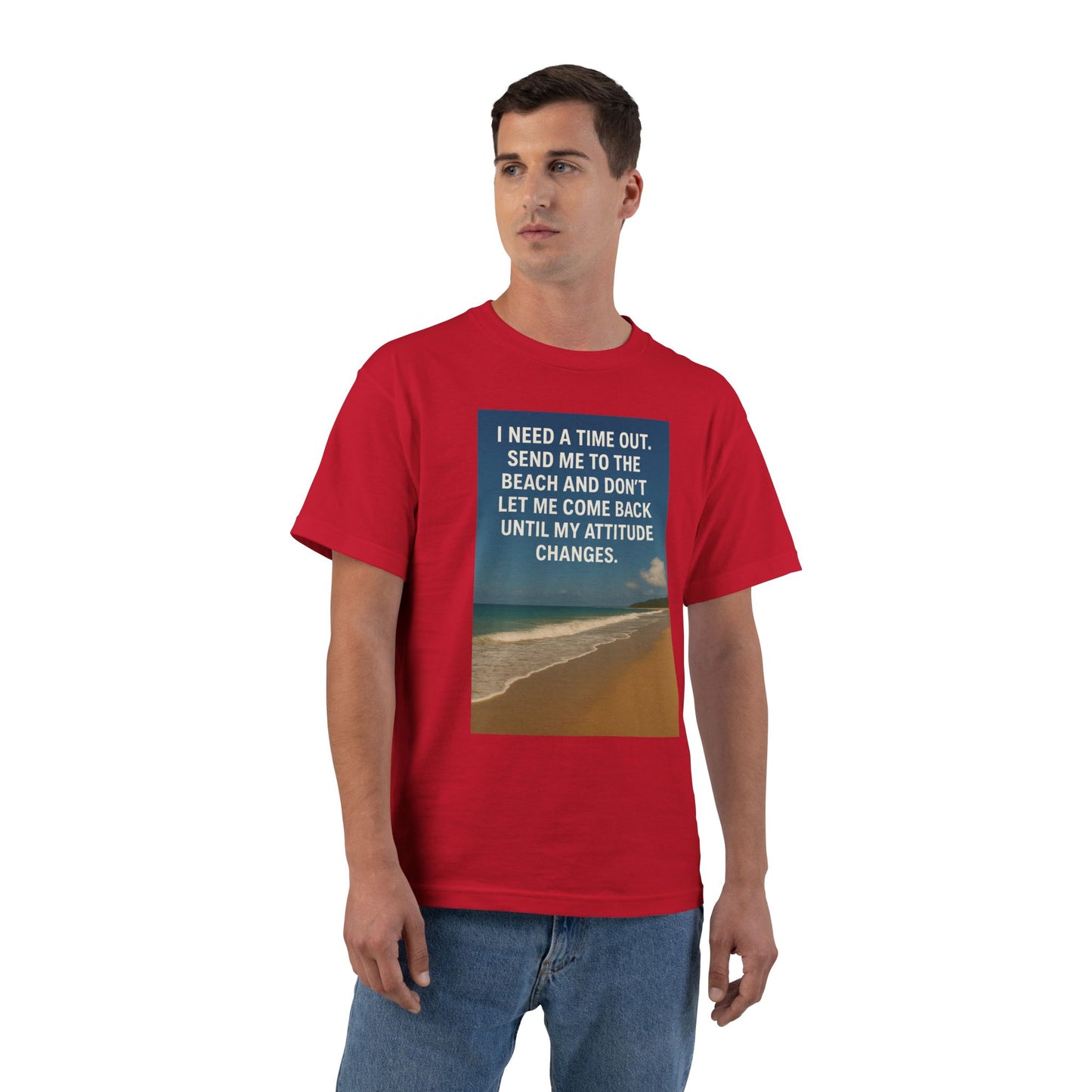 Time Out Men's Short-Sleeve Crewneck Tee