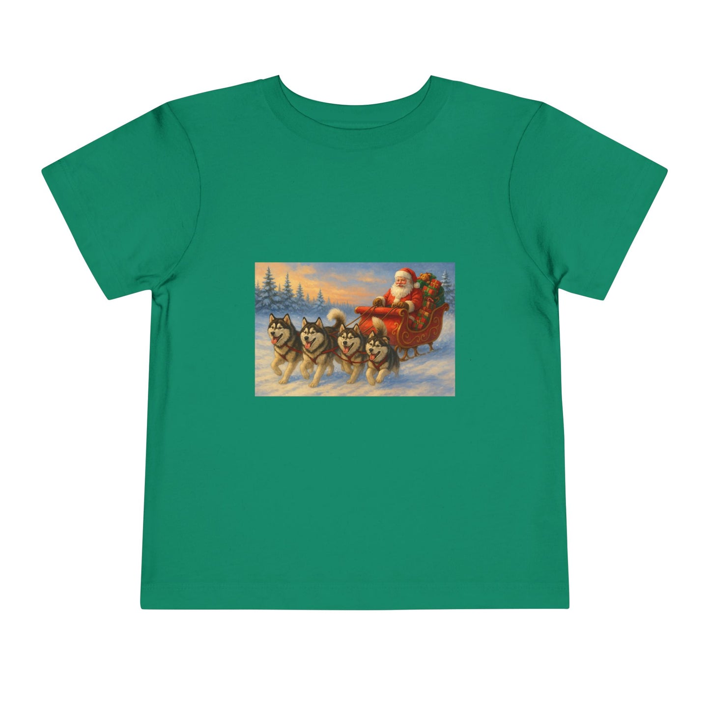 Dashing Through The Snow Toddler Unisex Short Sleeve Crewneck Tee