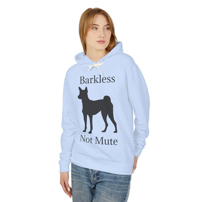Barkless Not Mute Unisex Lightweight Hoodie