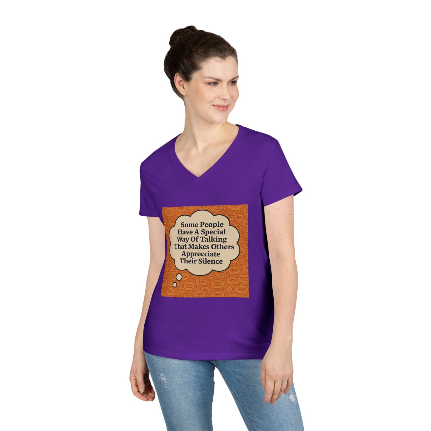 Special Way Of Talking Women's V-Neck T-Shirt