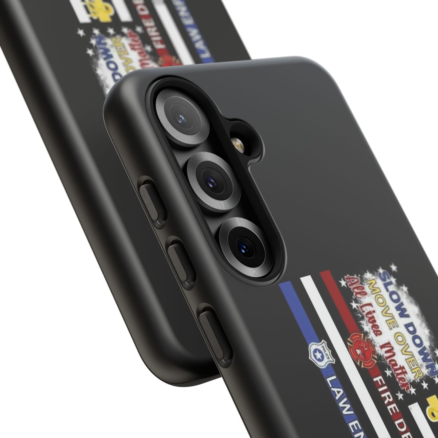 Slow Down Move Over Flag Samsung Case