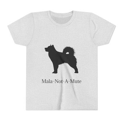 Mala-Not-A-Mute Youth Unisex Short Sleeve Crewneck Tee