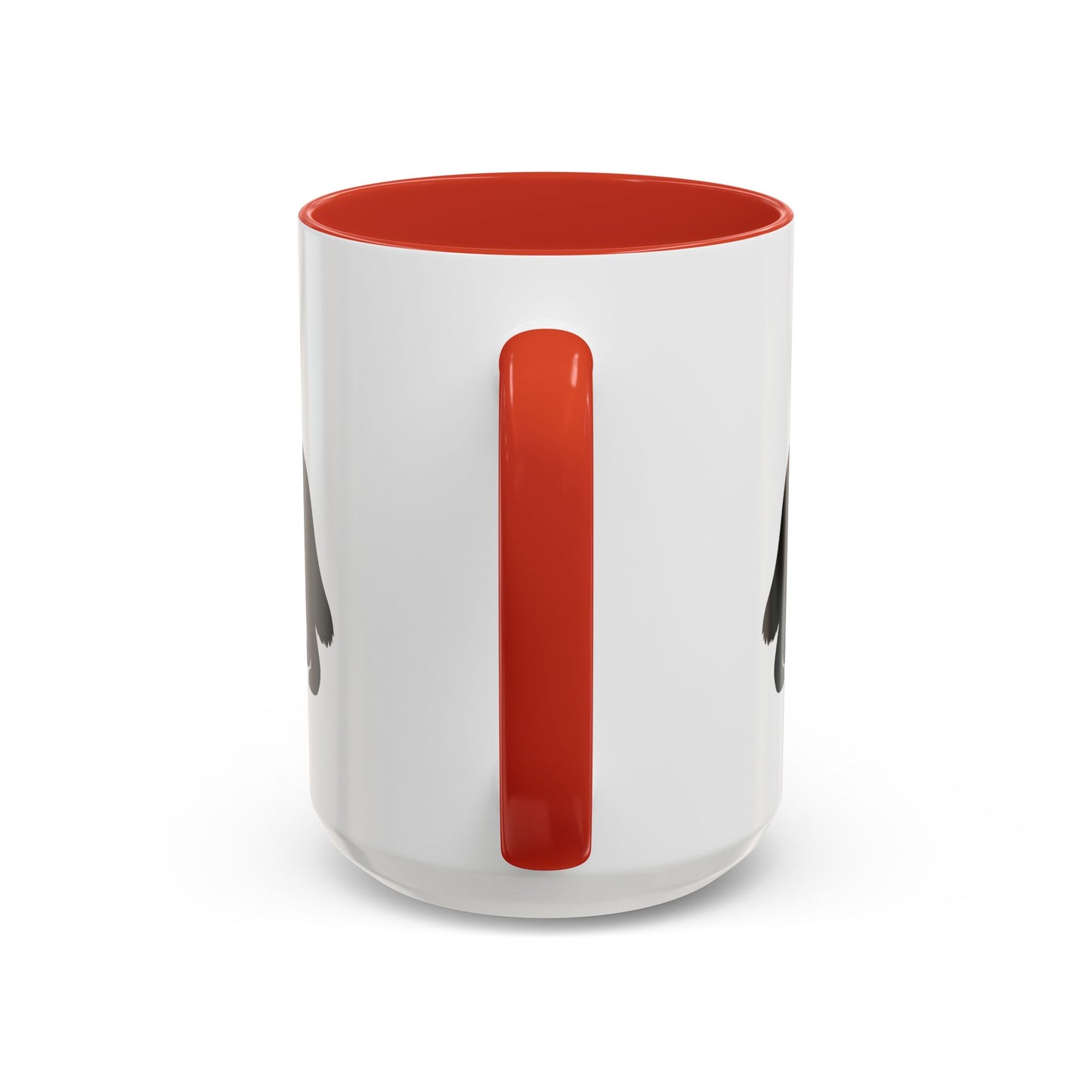 Newfie Silhouette 2-Tone Coffee Mug