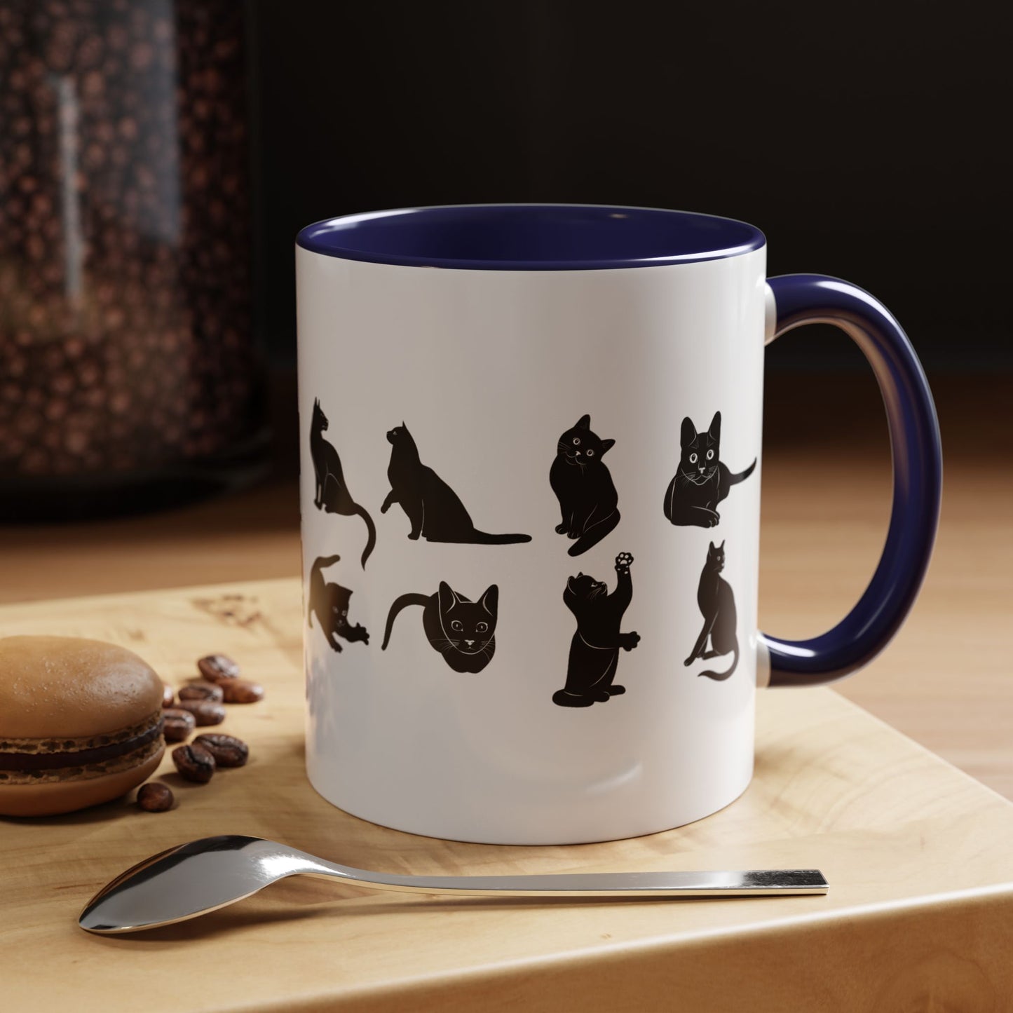 Cats 2-Tone Coffee Mug