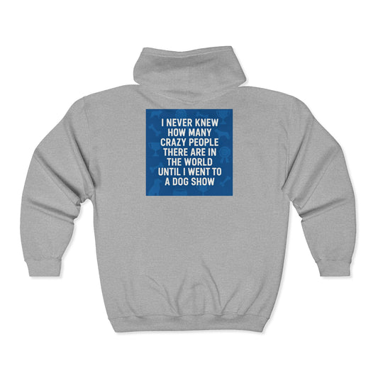 Never Knew Unisex Full Zip Hoodie