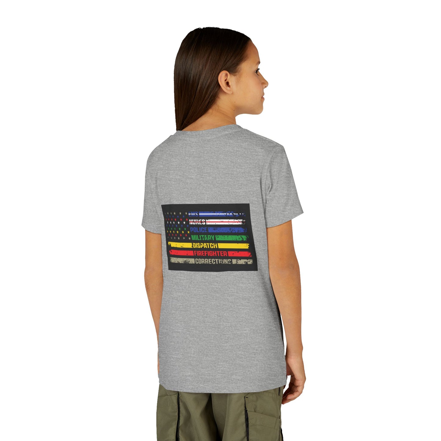 First Responder Youth Unisex Short Sleeve Crewneck Tee