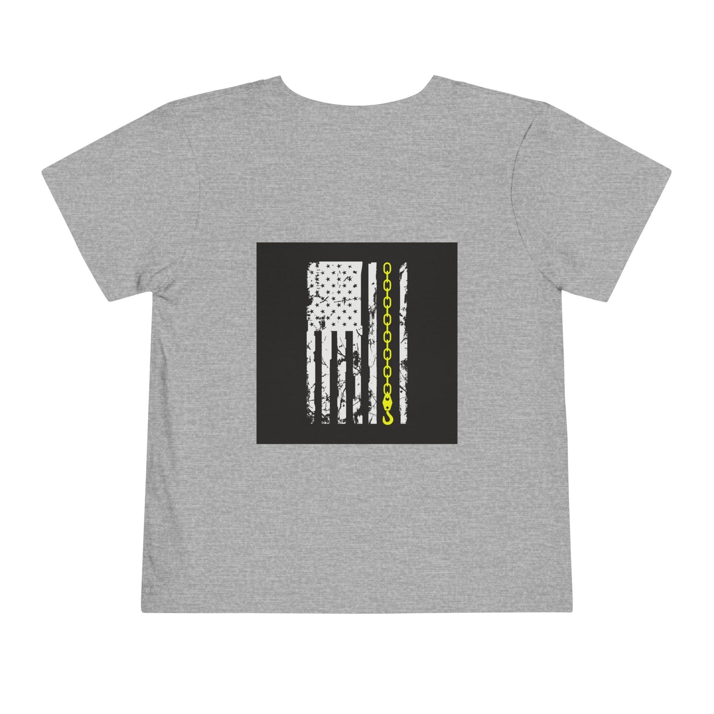 Thin Yellow Line Toddler Unisex Short Sleeve Crewneck Tee