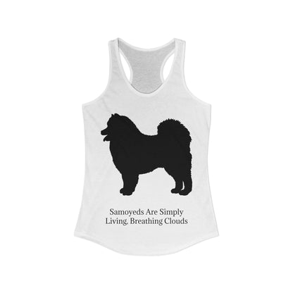 Clouds Women's Racerback Tank